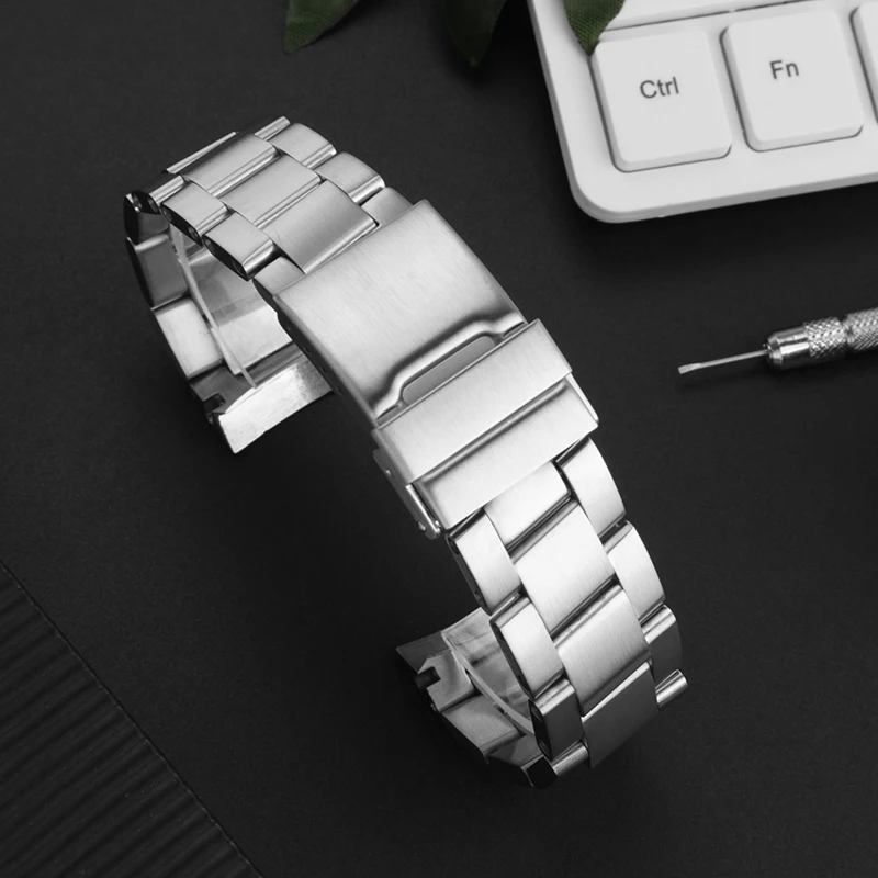 22mm Stainless Steel Watch Strap Wrist Bracelet Metal Watchband For Breitling Superocean series Bracelet Men\'s watch accessories