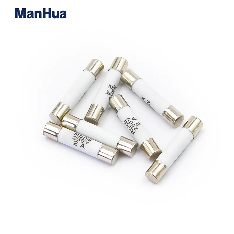 ManHua 100Pcs 5x20mm 5x25mm Quick Blow Glass Tube Fuse Assorted Kits Fast-blow Glass Fuses 0.5A 1A 2A 3A 4A 5A 6A 10A 16A R055