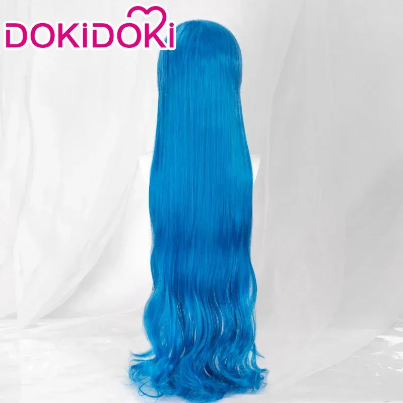 IN STOCK Hanon Hosho Wig Cosplay Anime Mermaid Melody Pichi Pichi Pitch Cosplay DokiDoki Wig Blue Long Hair Anime