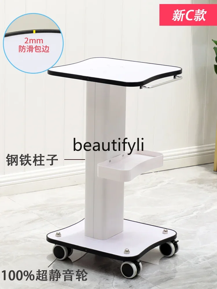 Special instrument cart for medical beauty salons Small bubble cart shelf base High-end mobile instrument placement rack