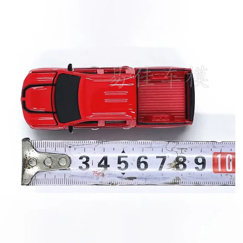 دييكاست AW 1/64 مقياس 2019 سيلفرادو LTZ Z71 شاحنة بيك اب الأحمر محاكاة سبيكة سيارة نموذج جمع عرض لعبة مزخرفة هدية