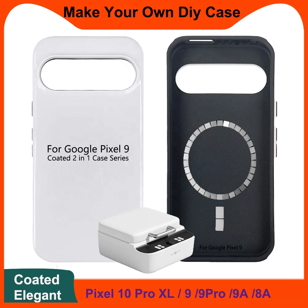 FONLYU 3D Magnetic Sublimation Case for Google Pixel 10 9 Pro 8 7 7A Image Printing Thermal Transfer Custom Full Wrapped Cover