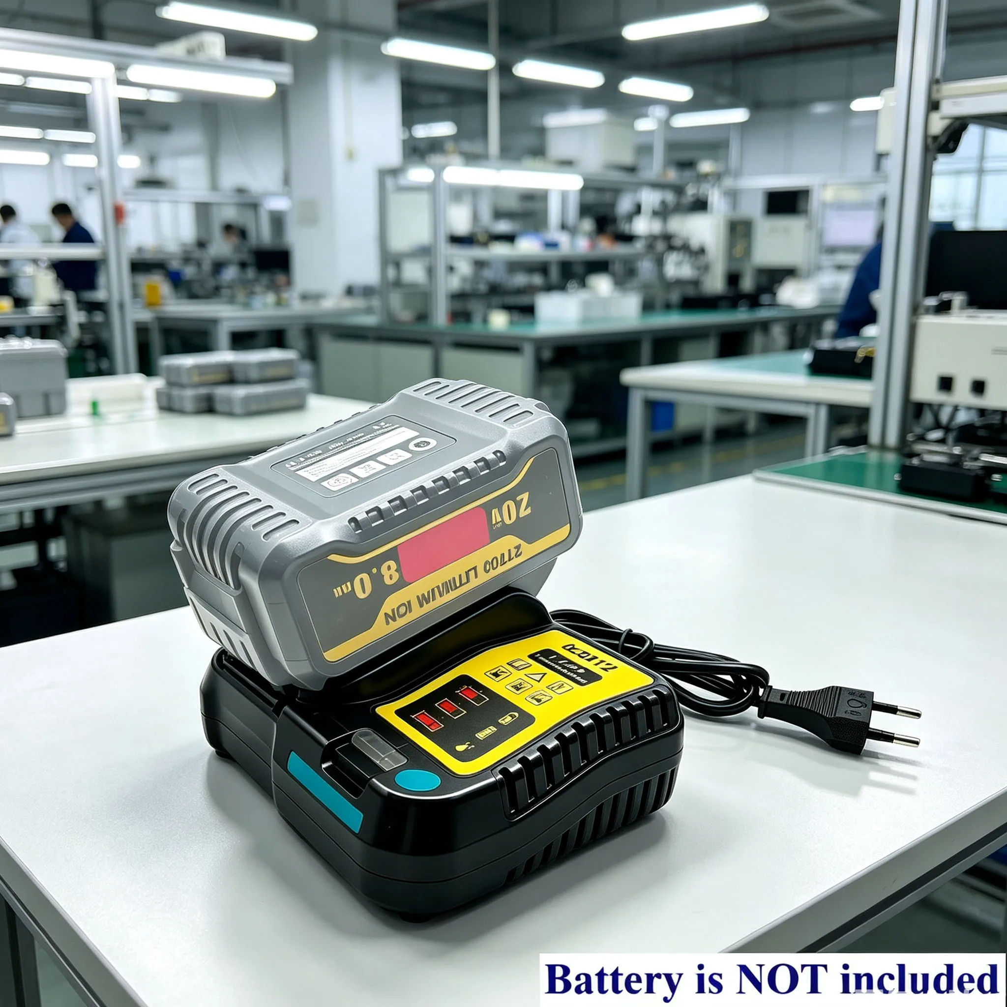 Li-ion Batteries Charger For Dewalt 10.8V 12V 14.4V 18V 20V Lithium Battery DCB206 DCB204 DCB203 DCB120 DCB112 DCB115 DCB105 - view 2