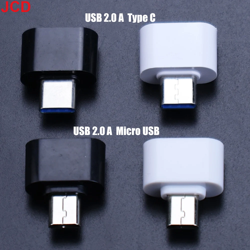 5/10/20pcs USB Type C Plug to USB2.0 A Female to Micro USB Male OTG Adapter Converter Cable Connector For Mouse Keyboard U Disk