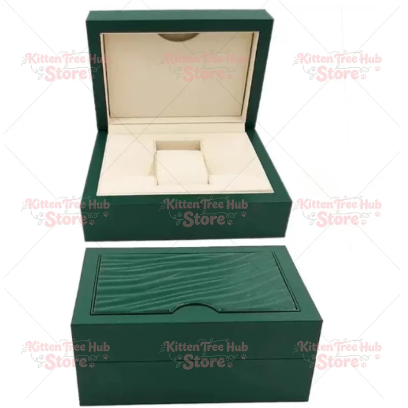 Watch Box With Wave Pattern Design, Green Gift Packaging Set For Men And Women, Jewelry Storage OrganizerGoods
