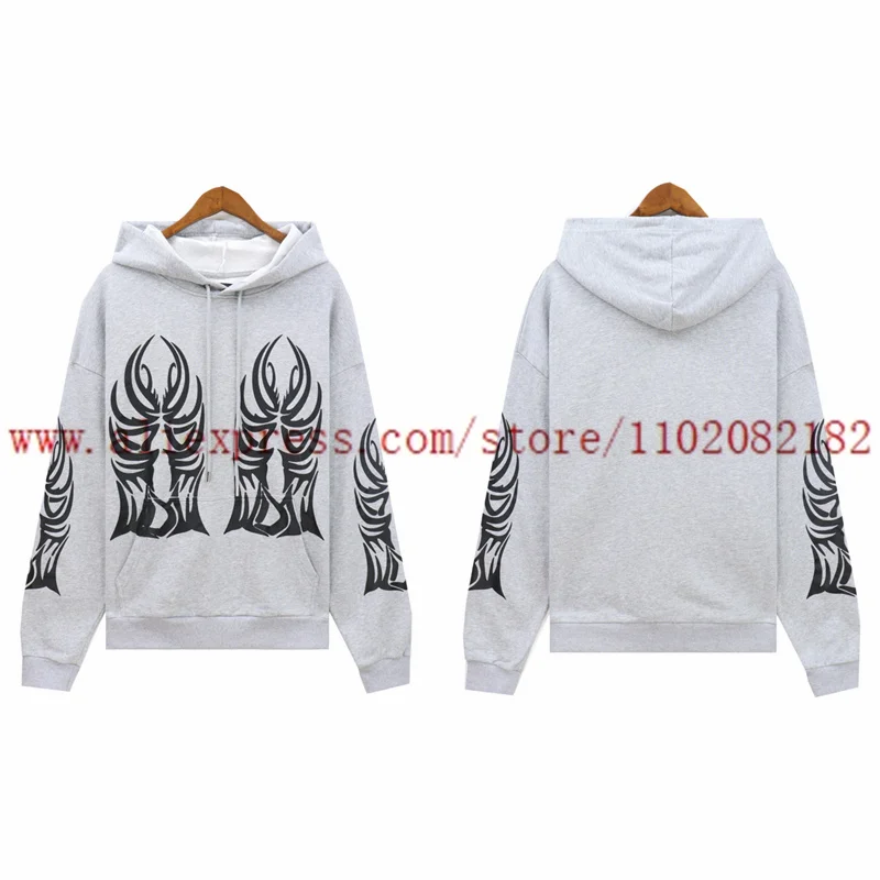 

Looped Fabric Who Decisions War Hoodie Men Women Best Quality Washed Worn Cotton Pullovers Hooded Streetwear Sweatshirt Top