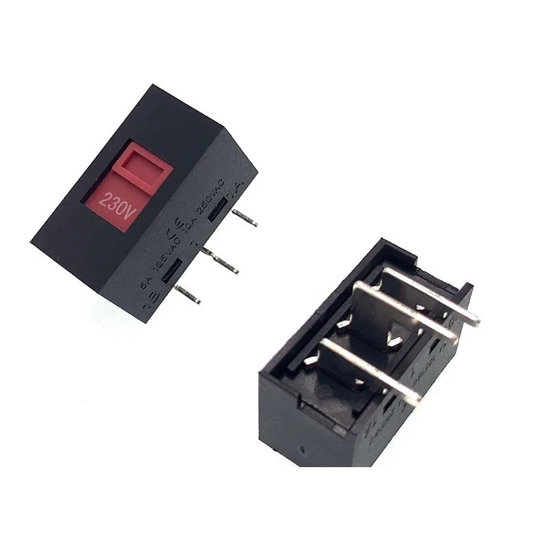 Slide Switch 115V - 230V 6-pin 3-pin Voltage Conversion Switch Power Supply Switching Toggle Switch