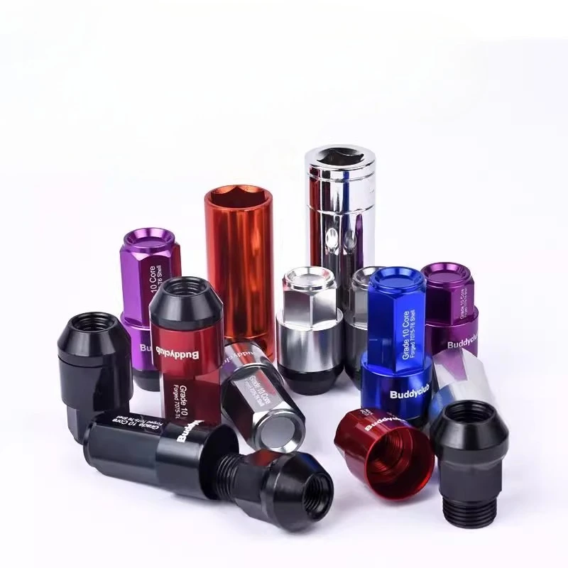 A set of 20 modified wheel forged 2-in-1 screws for Subaru Civic Camry Accord Q50L Mazda tire nuts