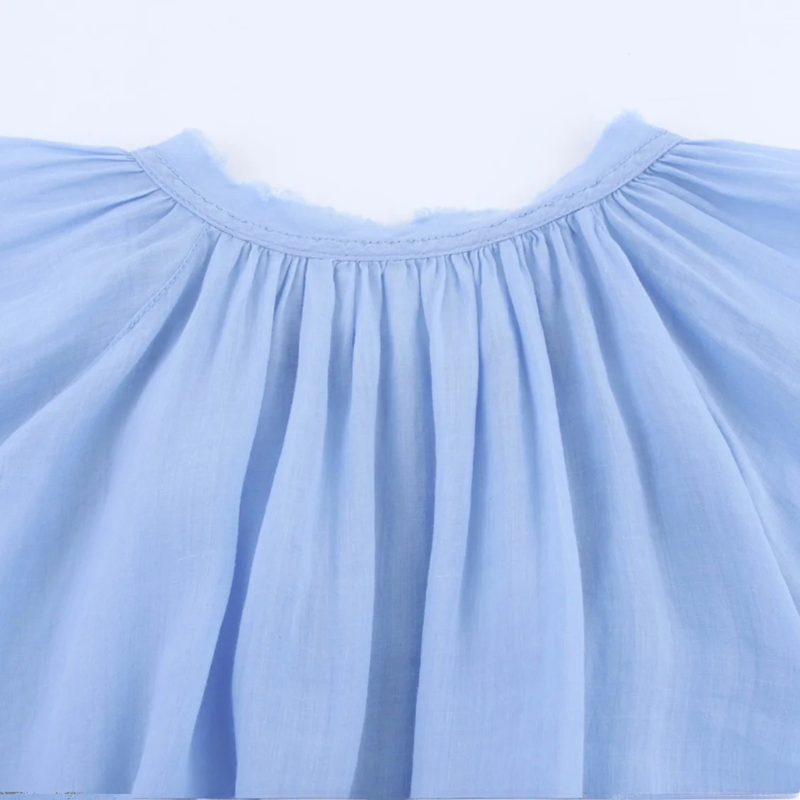 

Faionable Knot Design an Zhong Collar irt Women's Autumn New Sle Casual Loose Fit Long Sve Polyester Blend