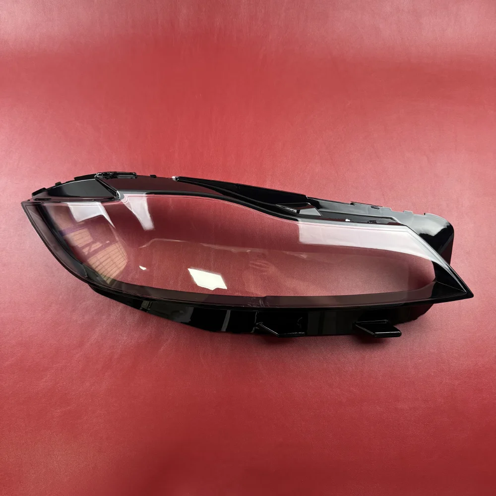 ل جاكوار XF XFL 2016 2017 2018 2019 2020 غطاء المصباح واضح عدسة كشافات قذيفة استبدال عاكس الضوء الأصلي شبكي #2