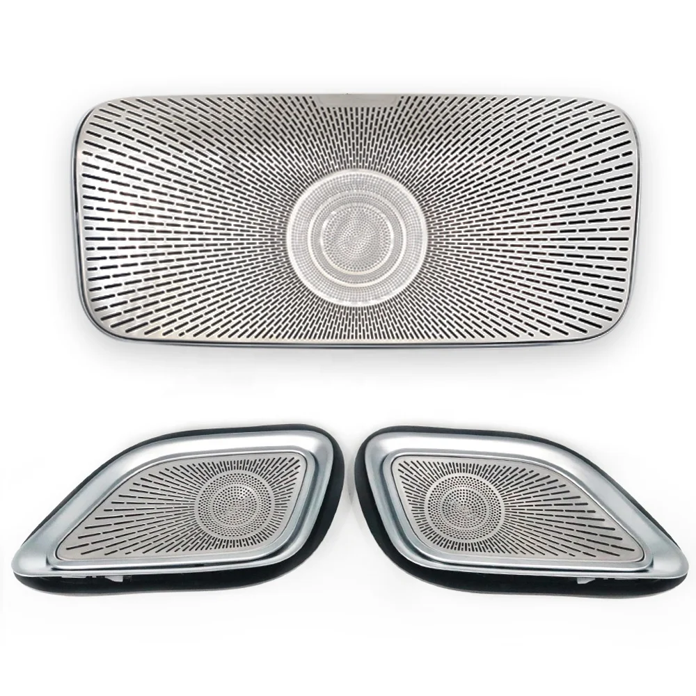 مكبر صوت سقف السيارة كامل المدى 64 لونًا مكبرات صوت سقف السقف الضوء المحيط لـ W223