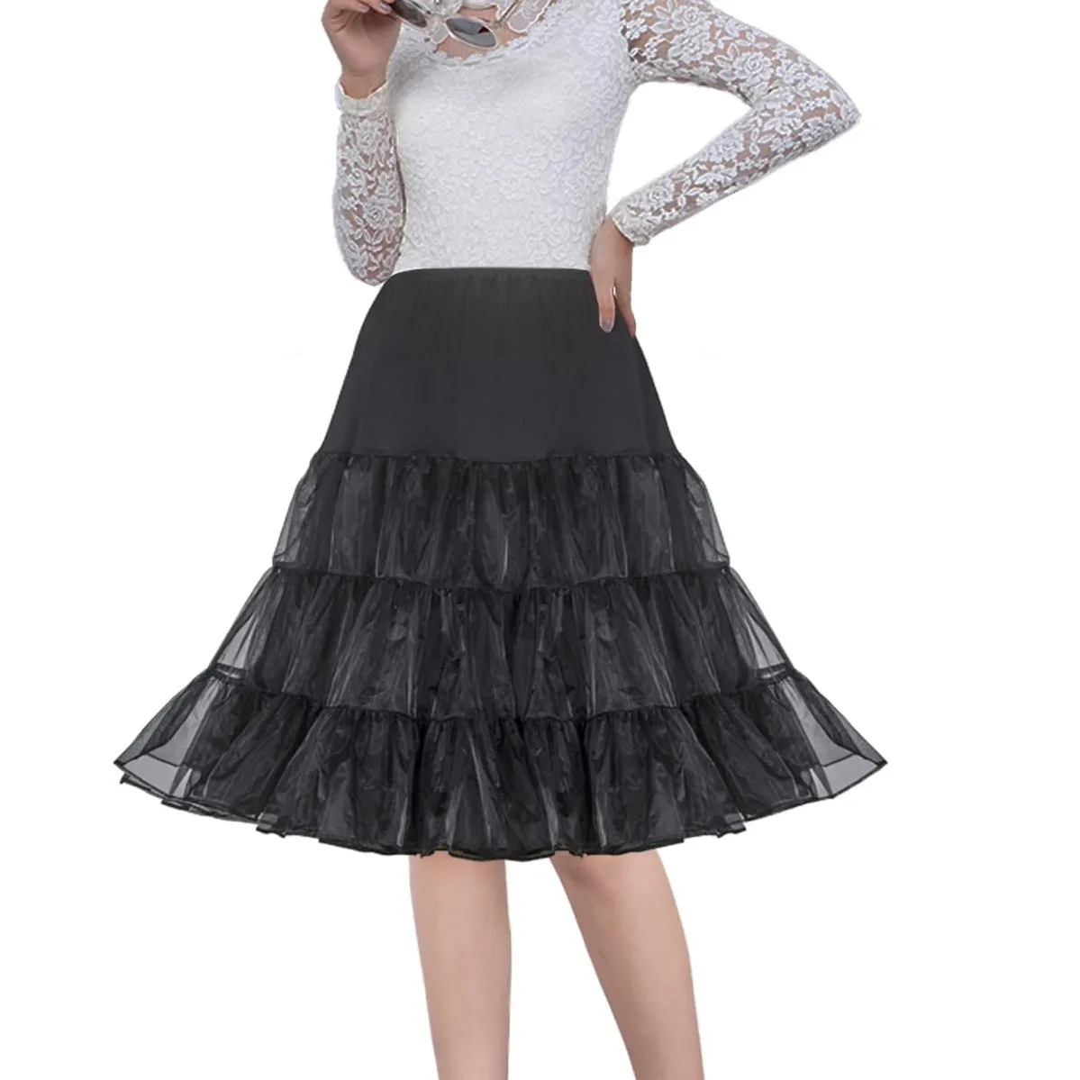 saia-curta-fofa-de-bolha-saia-de-tule-de-2-camadas-para-vestidos-de-princesa-saia-tutu-fantasia-de-festa-de-casamento-branco-e-preto