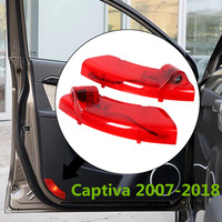 LED Car Door Welcome Projector Light Bulbs Ghost Shadow Lamp Accessories For Chevrolet Captiva 2007 - 2018 2017 2016 2015 2014