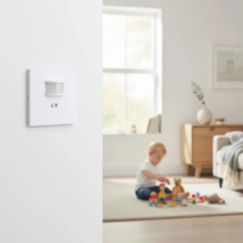 

Настенный ИК-датчик движения PIR 110~240В для светодиодных ламп, дальность действия 7-10 м