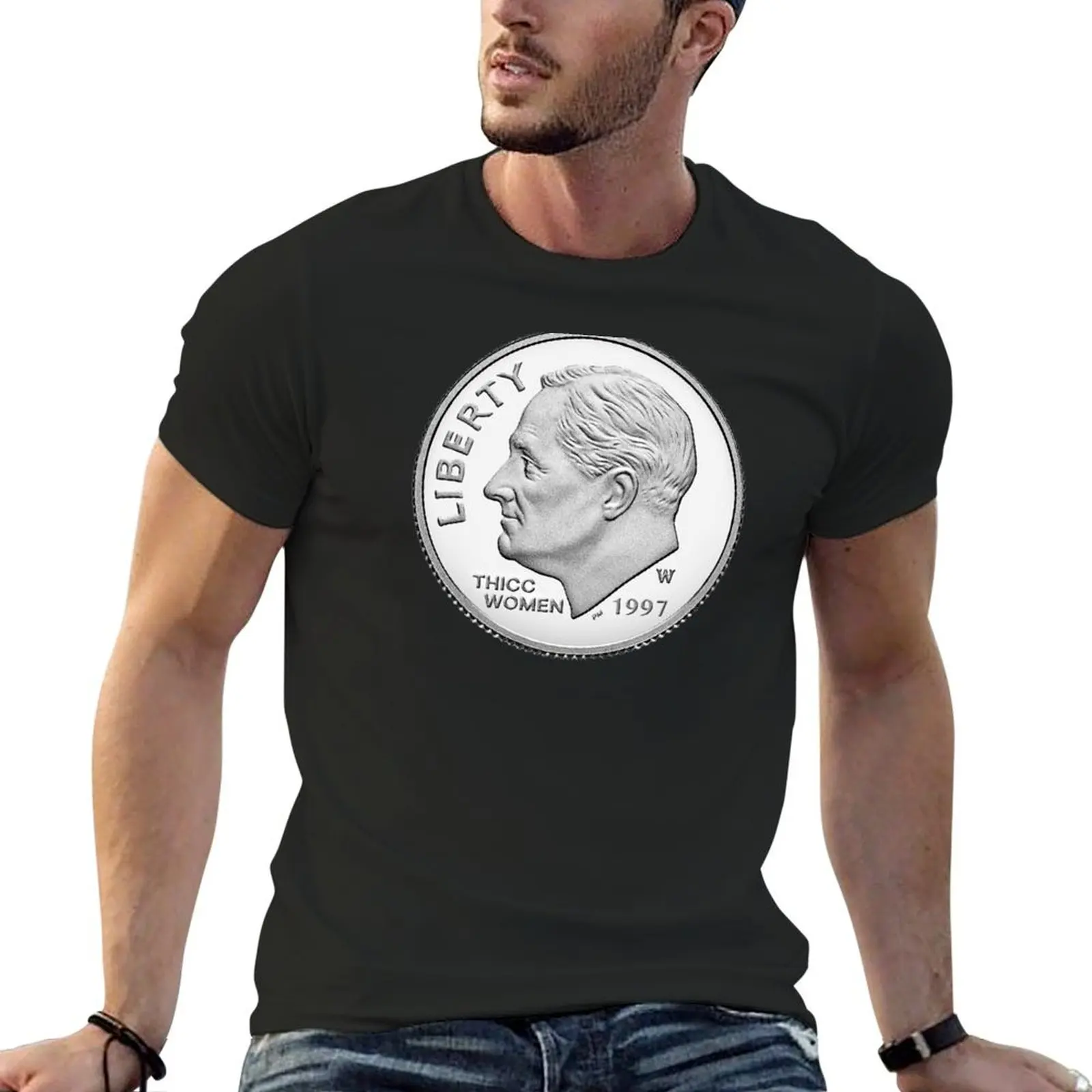 

Dime Piece T-Shirt Funny t-shirt Blouse luxury designer mens t shirt