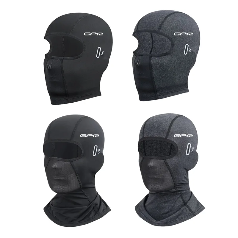 For Derbi GPR 49 59 75 125 Racing 2T 4T 4V AB Motorcycle Balaclava Summer UV Protection Glasses Face Breathable Hole Winter Warm view 6