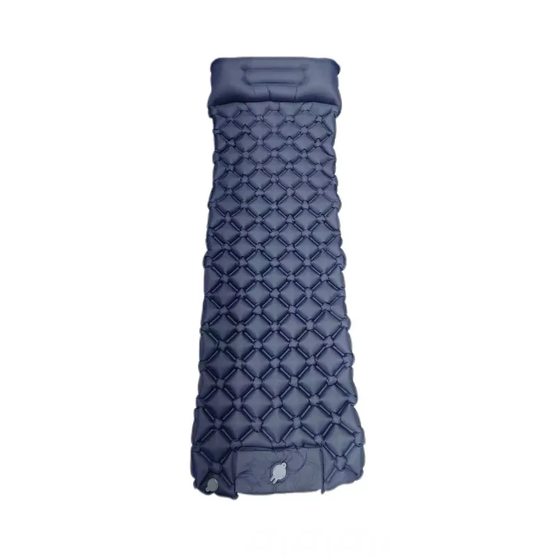 Inflatable hiking sleeping pad (features a foot-pump inflation design, tear-resistant honeycomb air cells, and a space-saving drawstring storage bag); ideal for lightweight hikers and suitable for the beach, overnight camping, and picnics. camping - view 5