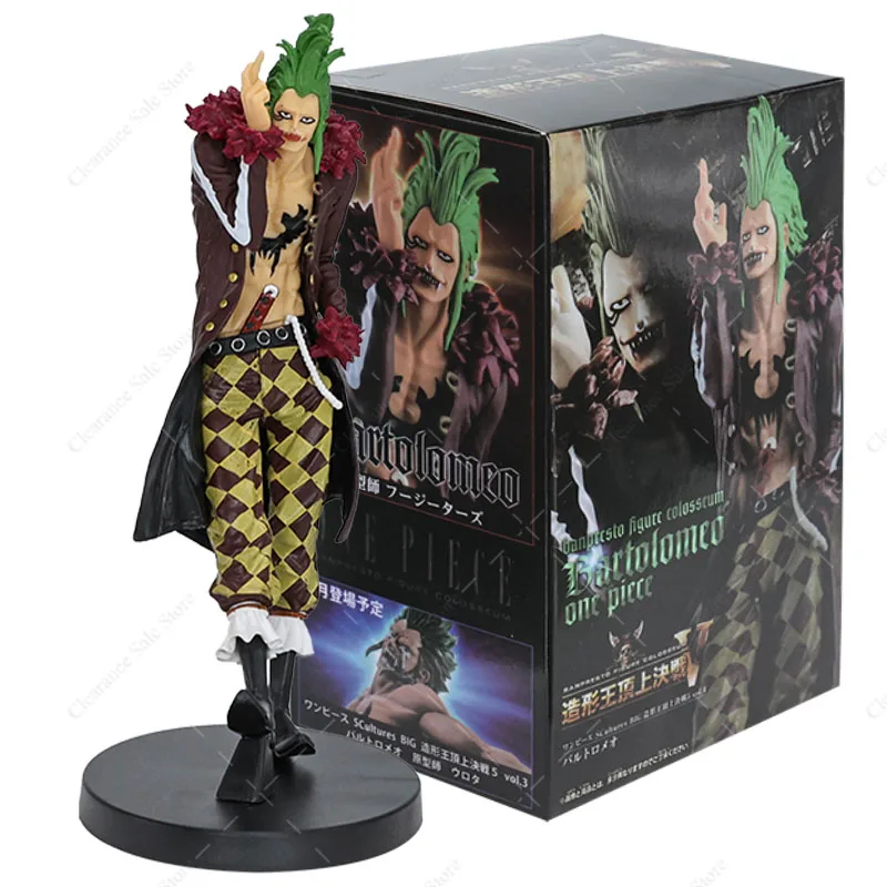 One Piece Action Figure Bartolomeo Marco DXF Wano Country Collection Model Figurine Toys PVC Anime Peripheral Boys Girls Gifts