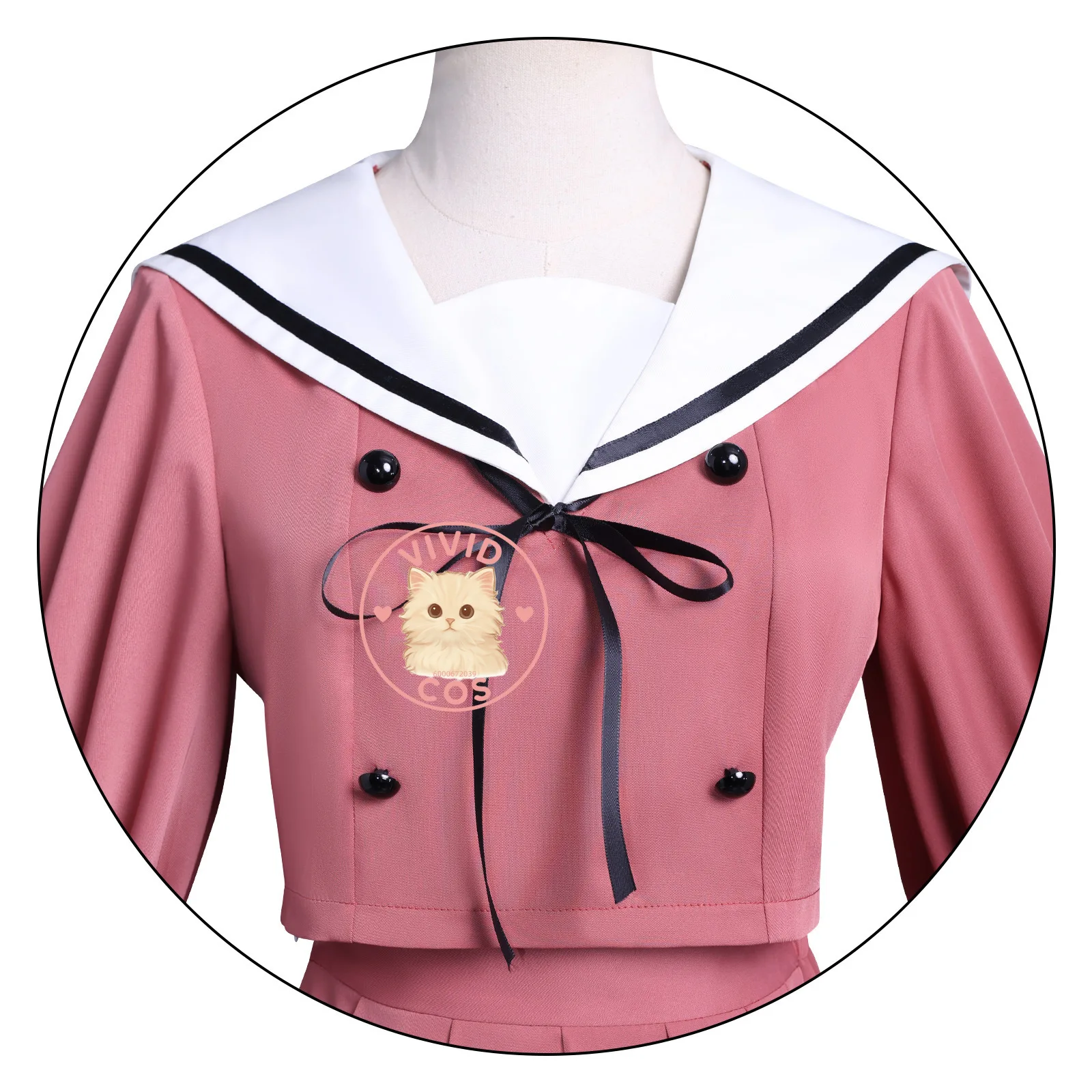 Il fiore profumato fiorisce con la dignità Costume cosplay Anime Kaoruko Waguri Abito carino Gioco di ruolo Donna Anime Con Halloween