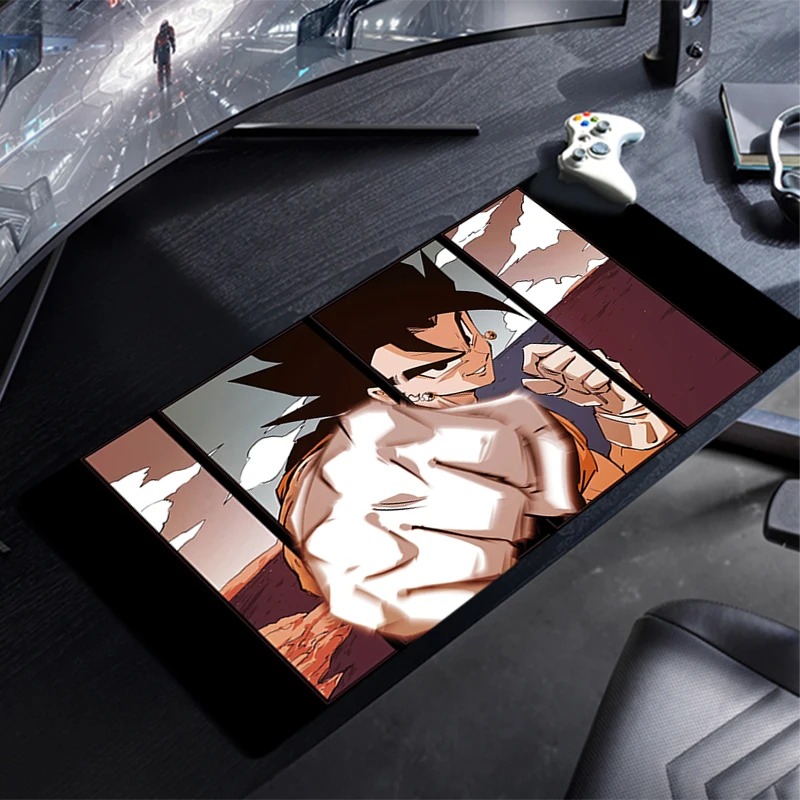 Mouse Pad Dragon Ball Big Gaming Accessories PC Gamer Alfombrilla Xxl Computer Desk Mat Laptop Varmilo Keyboard Mousepad - view 4