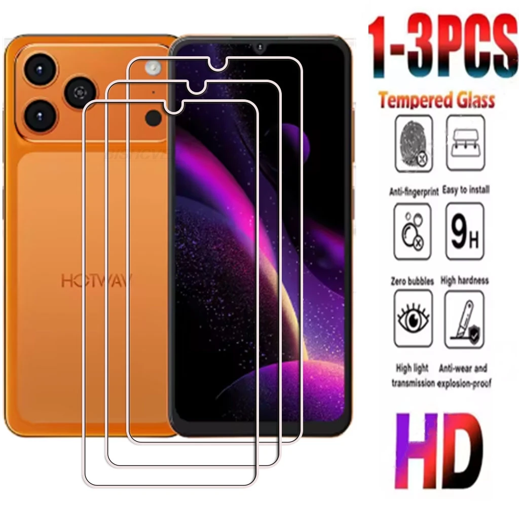 1-3PCS 9H Tempered Glass For For HOTWAV A17 Pro Max 6.75