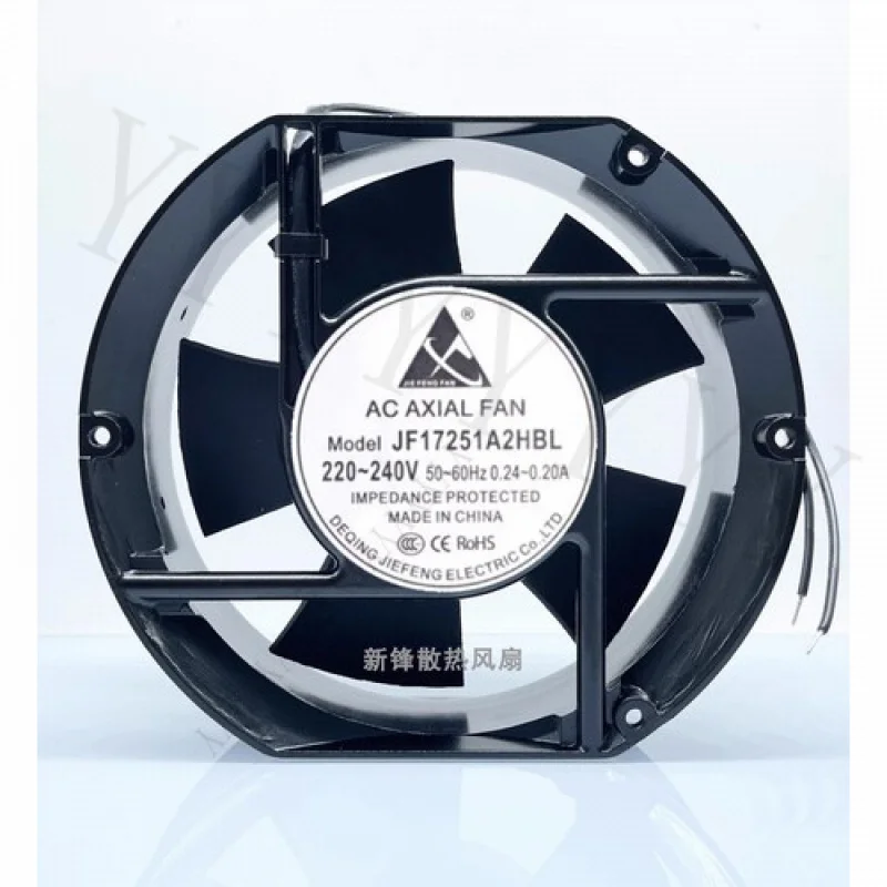 

Y+ ДЛЯ JF17251A2HBL 220 В ~ 240 В 0,24 ~ 0,20 А 17 см 2-проводной инверторный осевой вентилятор