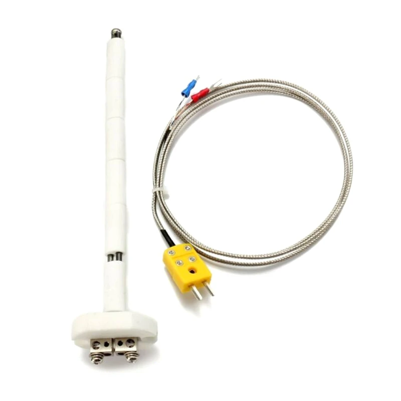 

Thermocouple 1M K-Type High Temperature Probe Ceramic Probe