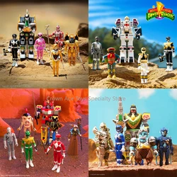 In Stock Super7 Power Rangers Pudgy Pig Megazord Putty Patroller Green Ranger 3.75in Male Soldier Action Figures Trendy Toy Gift