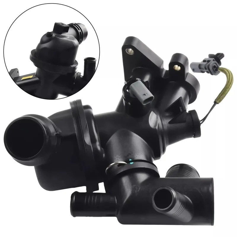 1Pc LR073694 LR105975 Car Accessory Cooling System Engine Thermostat for Land Rover Range Rover Evoque L538