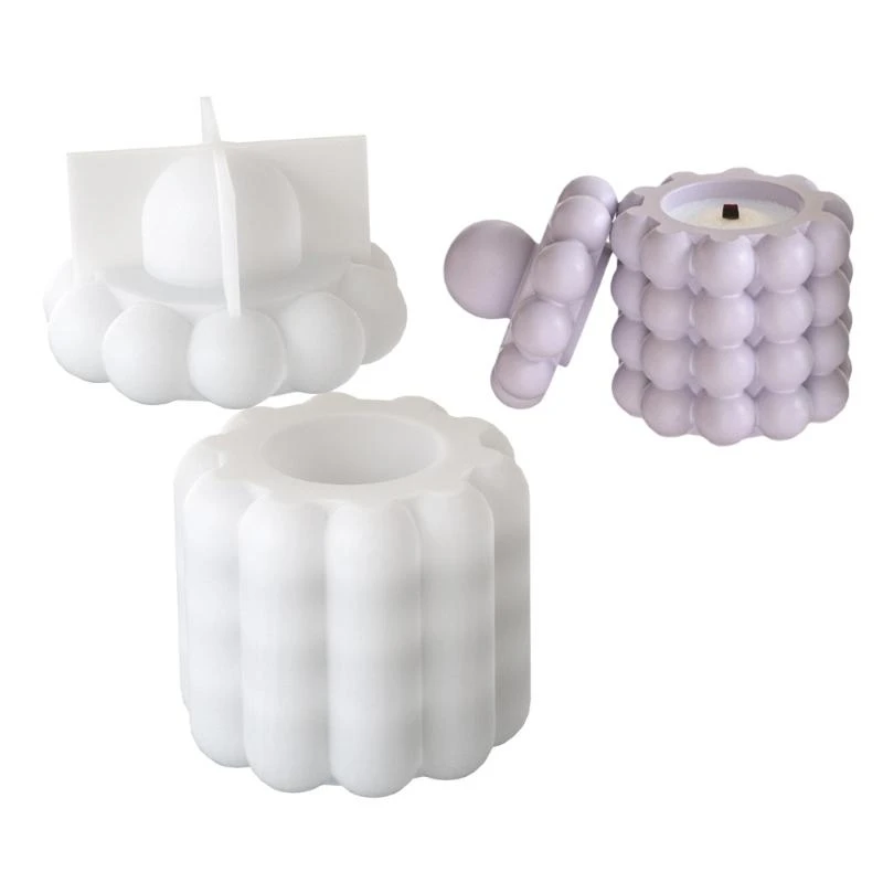 

Silicone Vessels Molds Unique Pen Holder Mold Jewelry Storage Solution for Creating Pen Holder and Storage Boxes