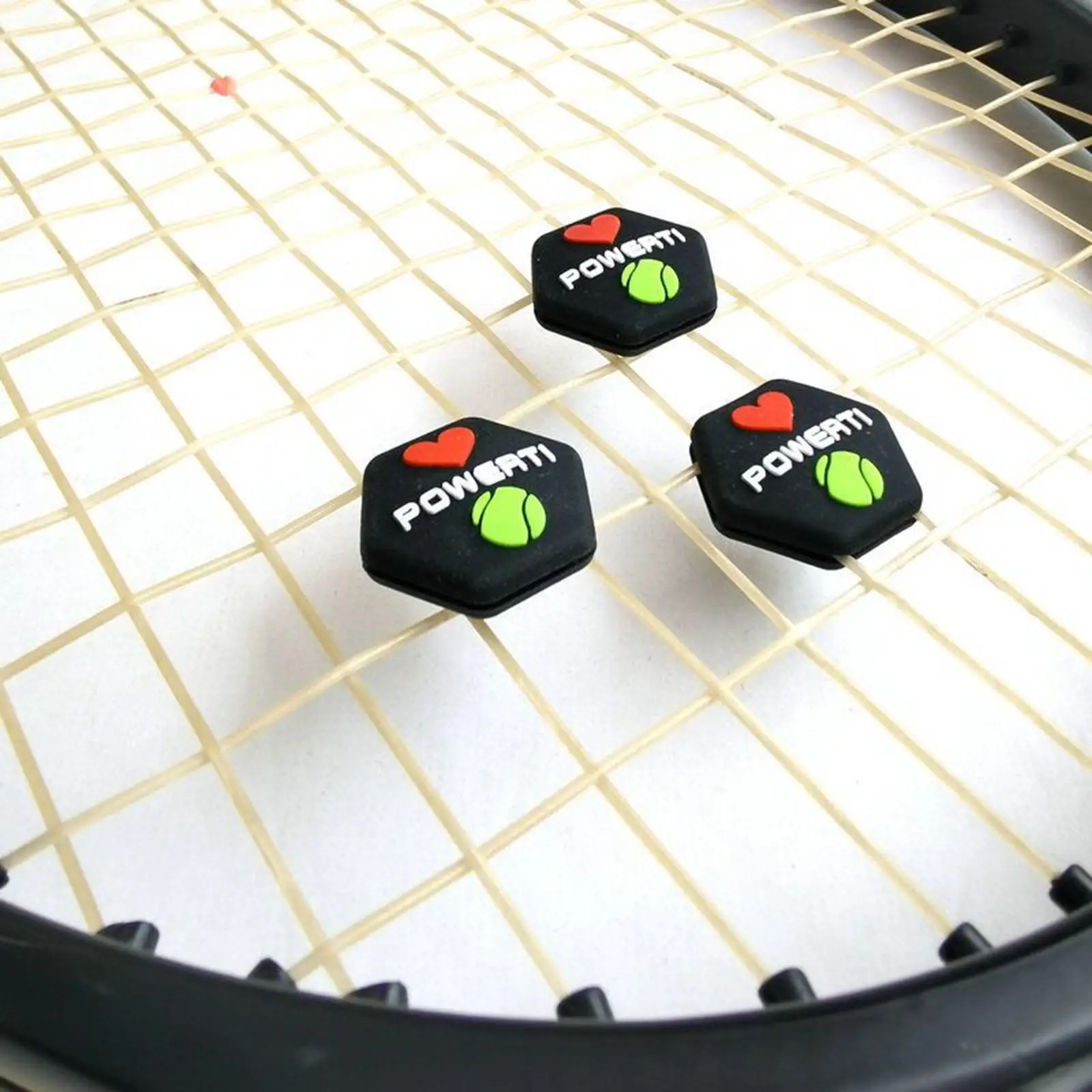 3 Pieces Tennis Racquet Vibration Stoppers Anti Vibration Perfect Tennis Gift