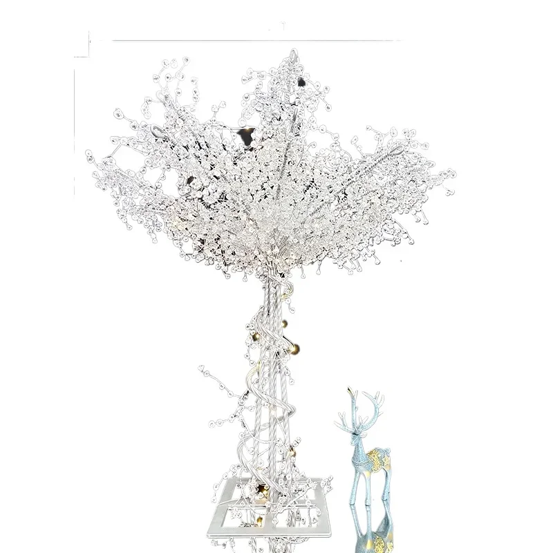 

New annual meeting creative decorative lights, wedding table ornaments, luminous crystal tree ornaments
