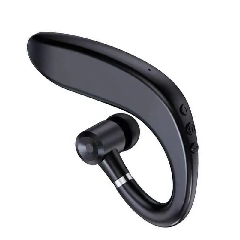 S109 Single Ear Wireless Bluetoothcompatible Over The Ear Cordless Headphones Call Noise Cancelling Sports Headset