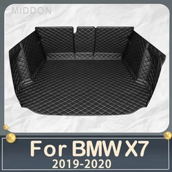 Car trunk mat for BMW X7 2019 2020 cargo liner carpet interior accessories cover
