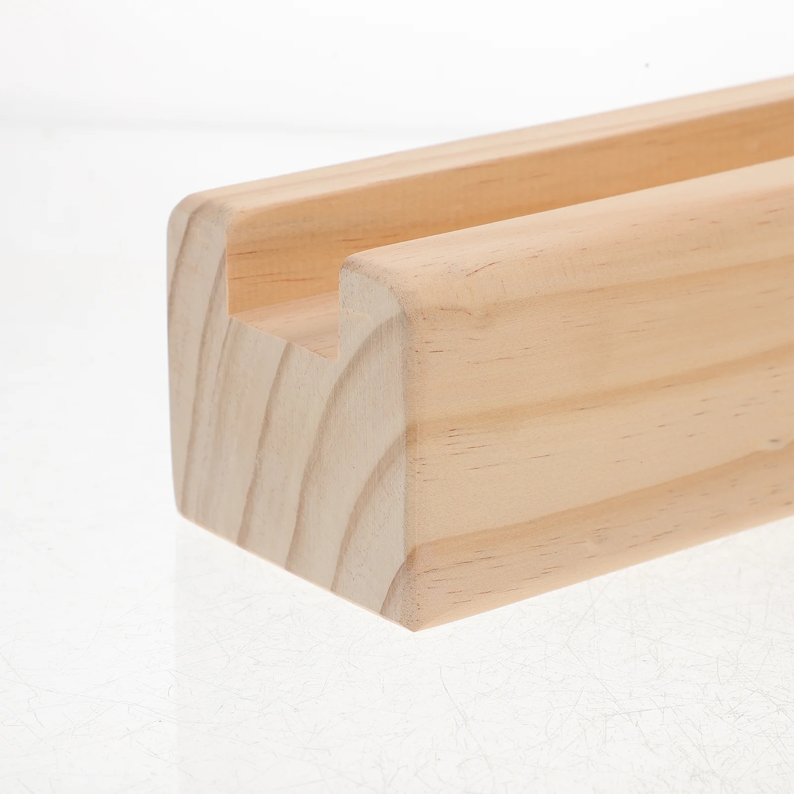 

1 Pcs Solid Wood Floor Mirror Base Stylish Design Stable Support Wooden Frame Holder