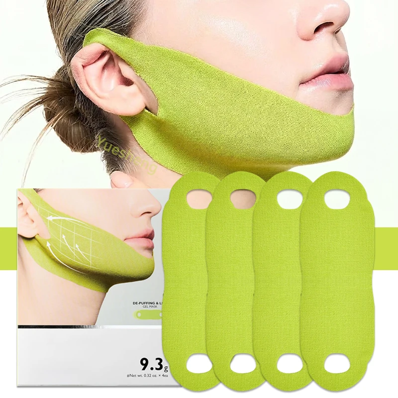 v-shape-design-chin-mask-band-with-cactus-extract-caffeine-collagen-facial-skin-care-accessory-for-daily-beauty-routine