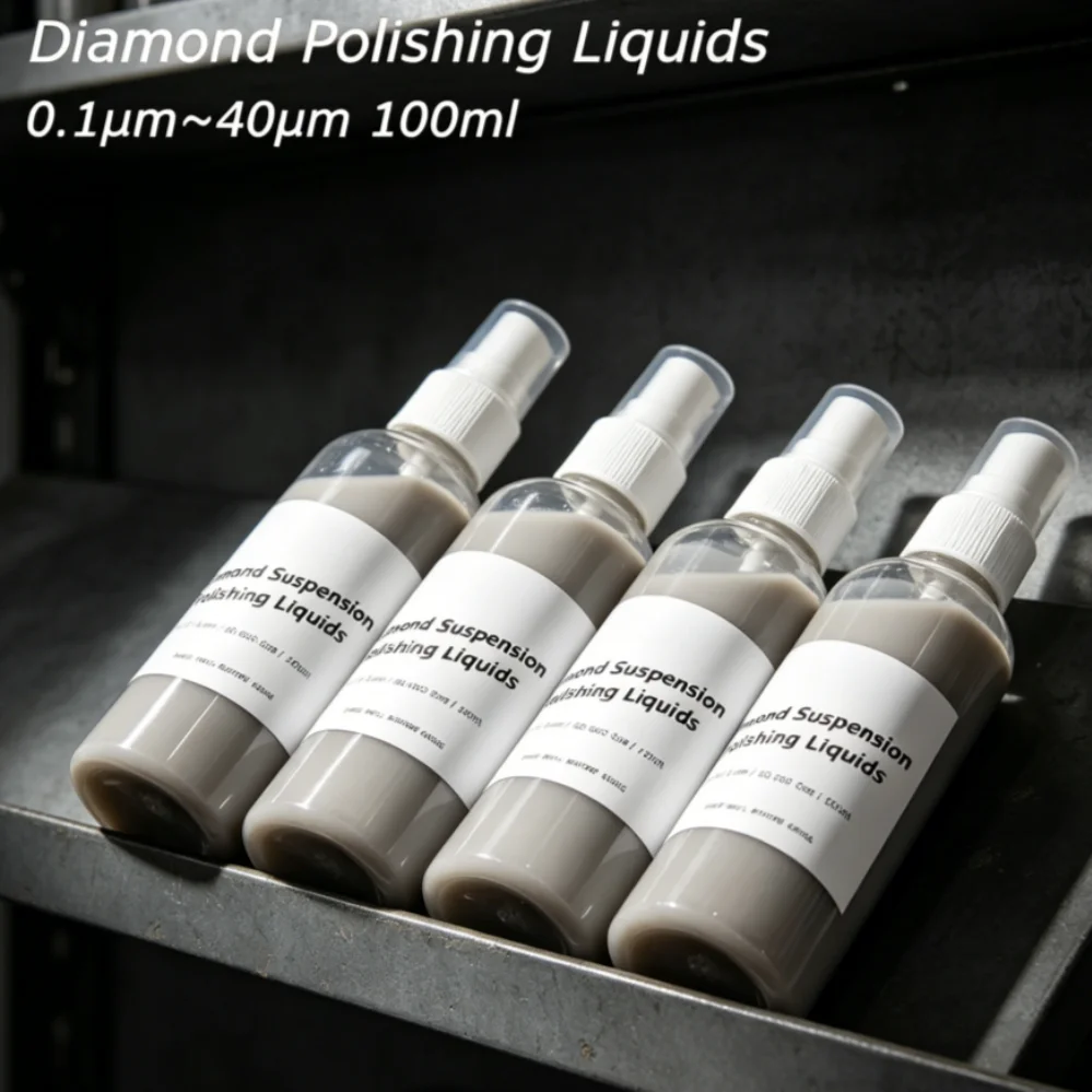 100ml Diamond Grinding Solution Polishing Liquids Metallographic Fluids for Metal Jewelry Brightener Metallographic Grinding