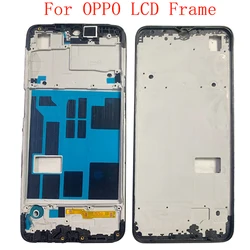 Middle Frame LCD Bezel Plate Panel Chassis Housing For OPPO F11 F9 F7 F5 F3 Phone Metal LCD Frame Repair Parts