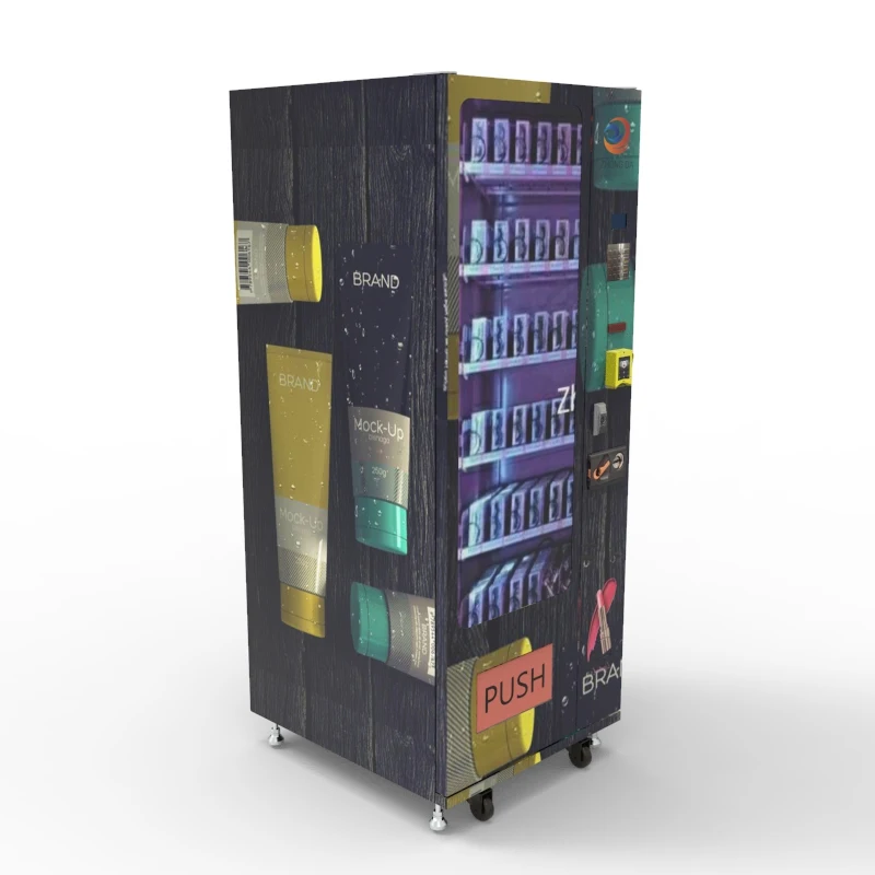 

Торговый автомат для дезодоранта и зубной нити