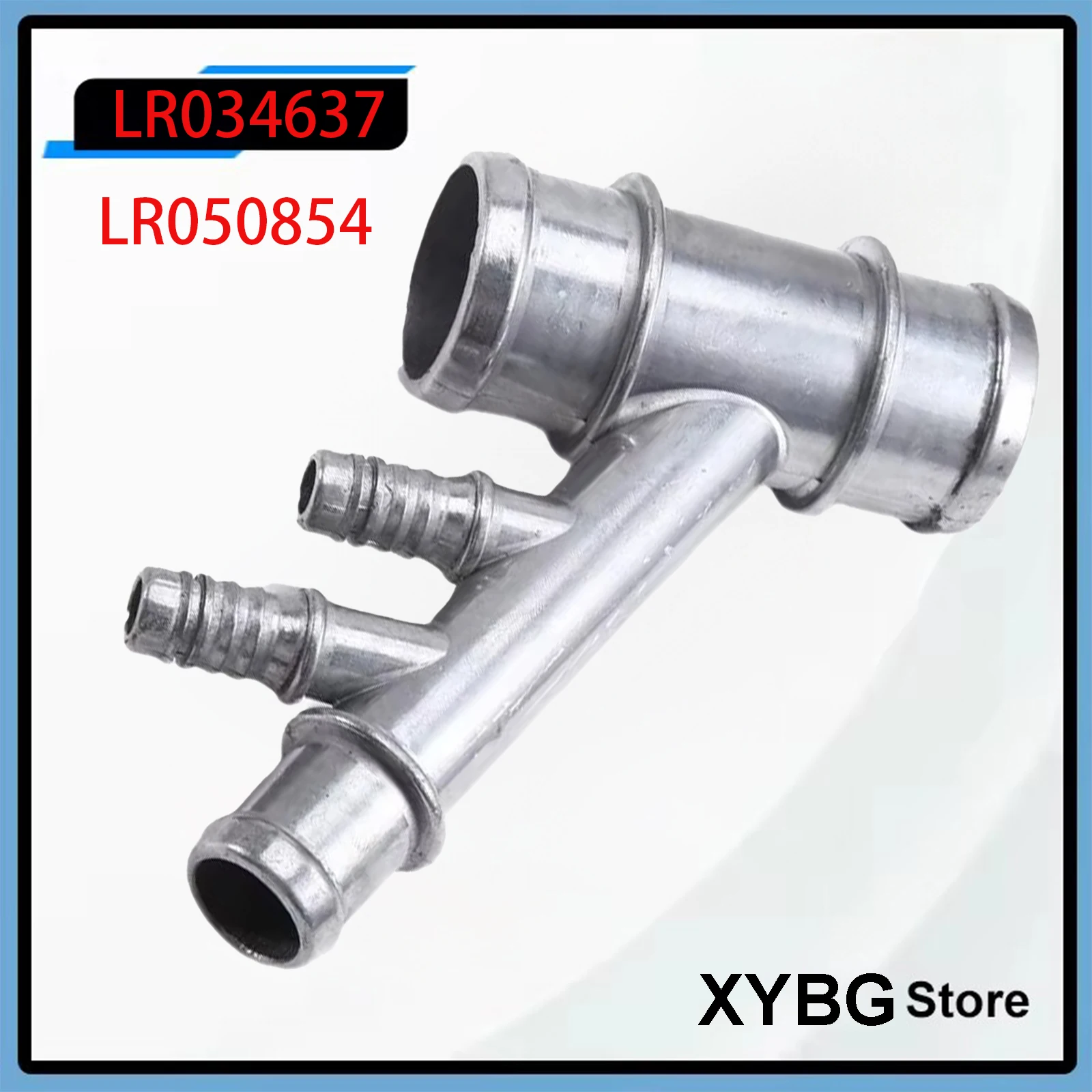 Aluminum Cooling Water Pipe Joint LR034637 LR050854 For Land Rover Range Rover Sport Discovery 4 5 Coolant Connector Parts
