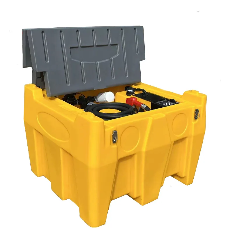 Electric 500L with battery mounted pump metering quantitative storage