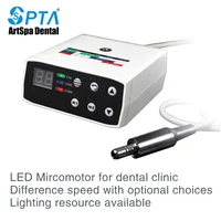 Procesos dentales avanzados SPTA Micro Motor eléctrico Dental clínica sin escobillas LED Micromotor pieza de mano pulidor puntas innovadoras
