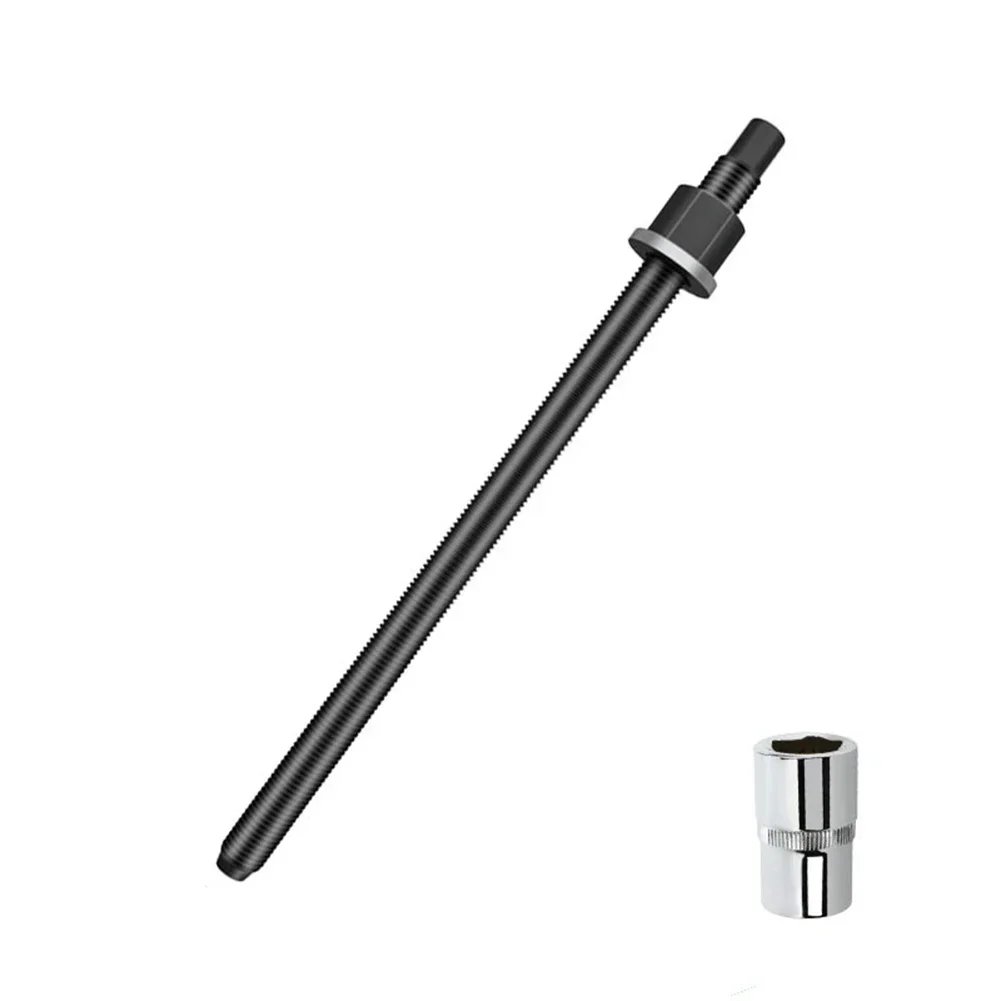 Reverse hammer drilling water drill bit holder with metal alloy build and extractor sleeve supporting frequent use and toughness