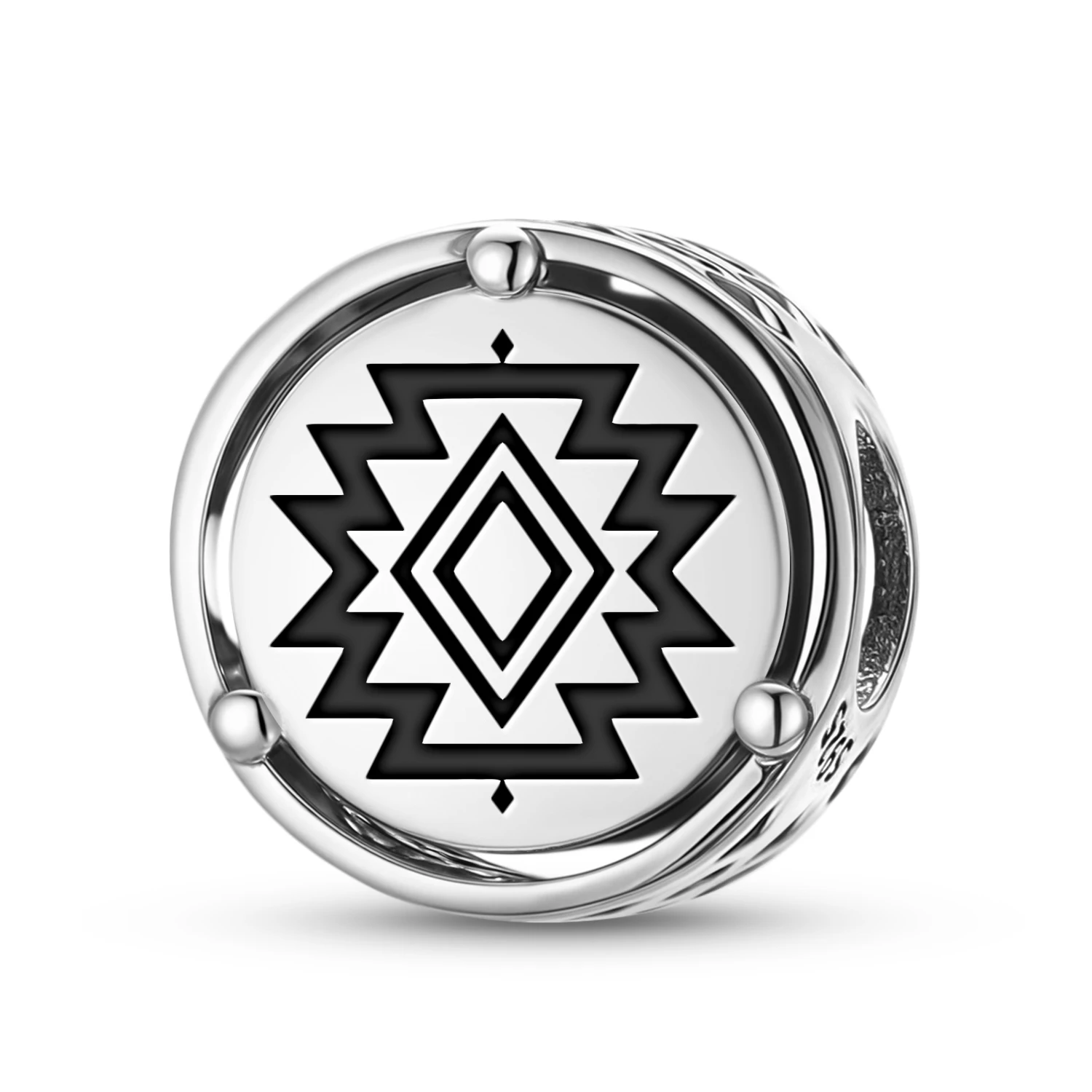 

Mapuche Wangulén 925 Sterling Silver Symbol Charm Fit Original Bracelet Diy Jewelry Accessories Family Bead