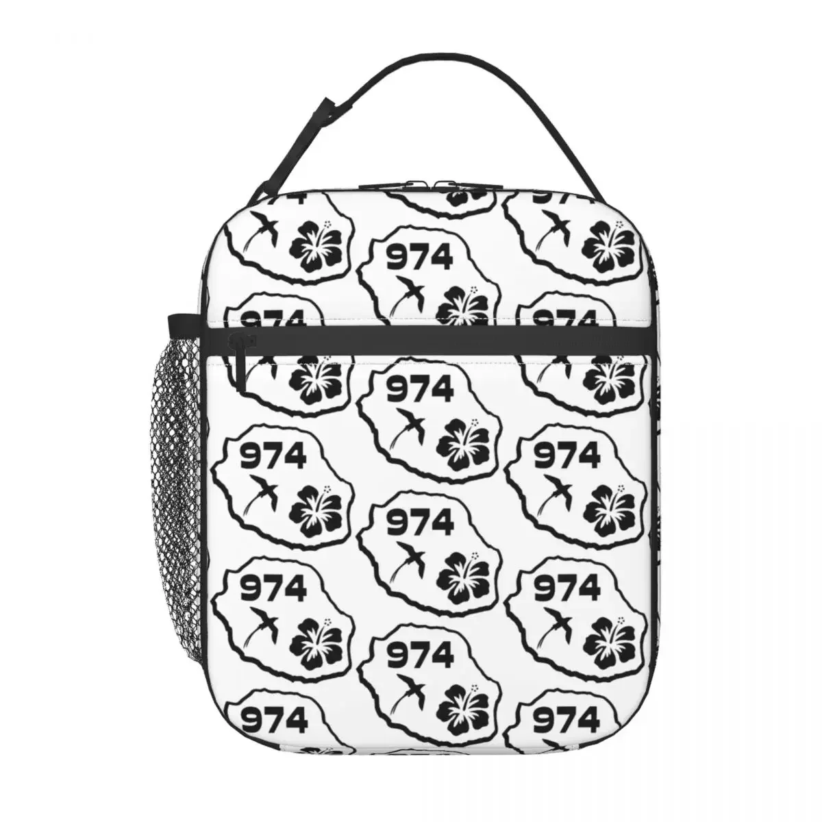 974 Reunion Island Insulated Lunch Bag for Women Children Leakproof Food Boxes Thermal Lunch Box Tote