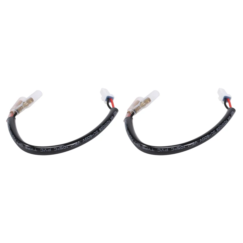 AS95-6Pcs мотоциклетный жгут проводов сигнала поворота, разъем адаптера указателя поворота для