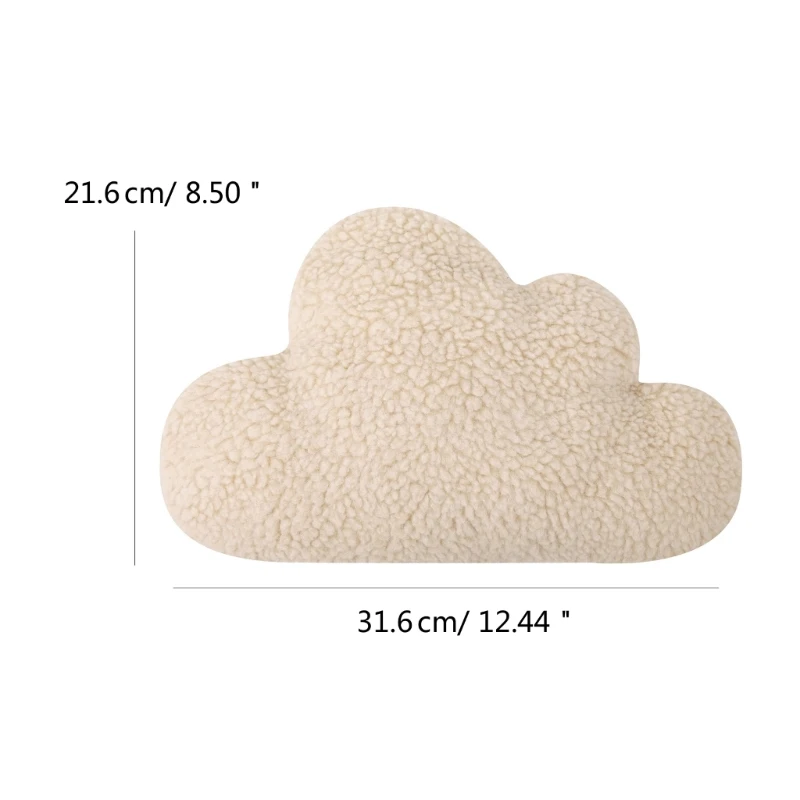 Baby Pillow Newborn Photography Props Stuffed Cloud Plush Pillow Cushion Mat Photography Shooting Accessories