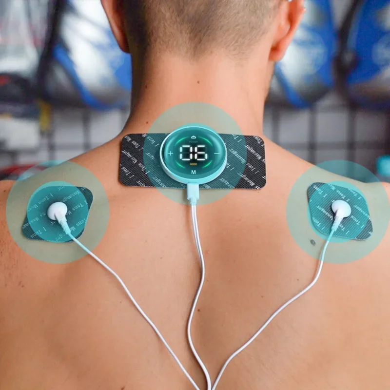 TENS EMS Body Massage K5 Wireless Unit Muscle Stimulator Therapy Massage Tool Electric Stimulator 10 Mode Level 39 Mini Portable