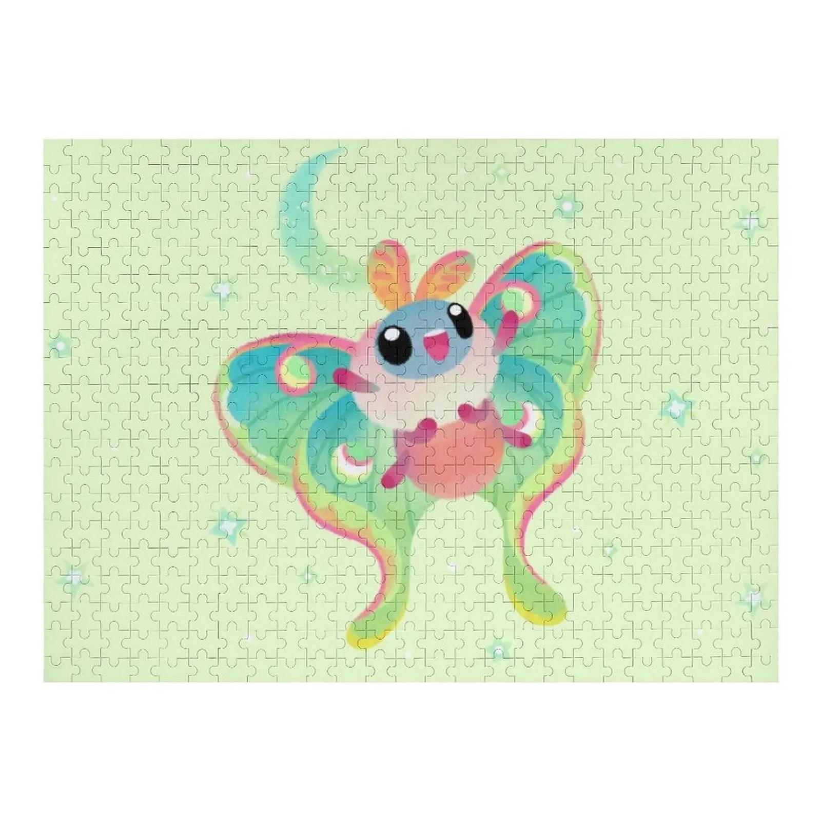 

Luna Moth Jigsaw Puzzle Customs With Photo Custom Wooden Gift Wood Name Puzzle