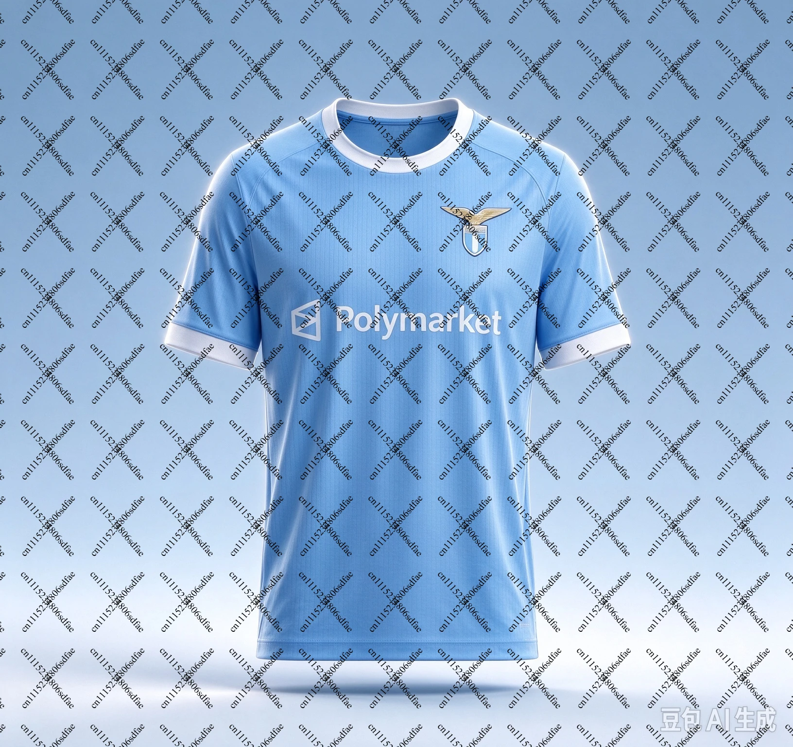 26‑27 SS Lazio Men Soccer Jersey, Summer Badge Graphic Sports T‑Shirt, Outdoor Match Quick Drying Training Apparel